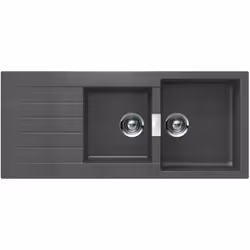 Modèle : Signus EV22421 Encastrement : L 1140 x P 480 mm Matière(s) : Cristadur (Schock) Couleur : Stone 068, gris anthracite ...