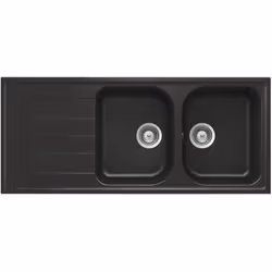 Modèle : Viola EV2521 Encastrement : L 1140 x P 480 mm Matière(s) : Cristalite (Schock) Finition : Granite Couleur : Néro 139 ...