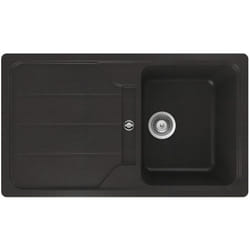 Schock - Evier Cristalite berlin EV2601 Nera 118 métallisé