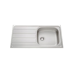 Vier de cuisine en Inox mini-structure Montebello - l 1000 x l 500 x p 160 mm - sous-meuble 60 cm - Aquatop