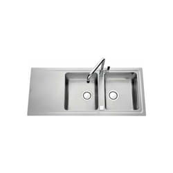 JS - vier de cuisine Inox mini-structure stromboli - l 1170 x l 510 x p 195 mm - sous-meuble de 90 cm