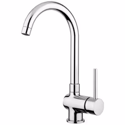 LUISINA RCD73 015, Standard, Chrome, Laiton, Vannes rotatives, Unique, 3/8"