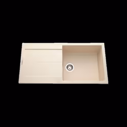 Evier LUISINA TAM TAM Champagne 1 cuve EV85011630
