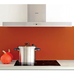 Silverline - hotte décorative murale 60cm 70db 540m3/h inox - h10460015