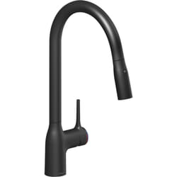 Robinet douchette Luisina camille noir mat