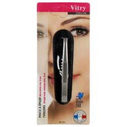 Vitry Face Care Pince à Épiler Mors Droits Inox 8 cm