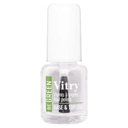 Vitry Be Green Vernis à Ongles Base & Top Coat 6 ml