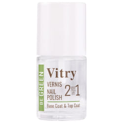 Vitry Nail Care Vernis 2en1 Base Coat et Top Coat 10 ml