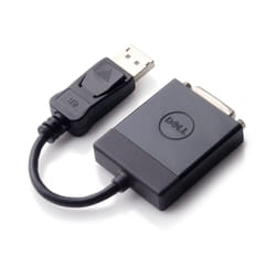 DELL 470-ABEO câble vidéo et adaptateur DisplayPort DVI Noir