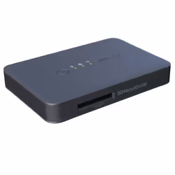 PNY Wireless Media Reader, SD, SDHC, SDXC, Noir, USB 2.0, 802.11b, 802.11g, Wi-Fi 4 (802.11n), Batterie, Android, iOS
