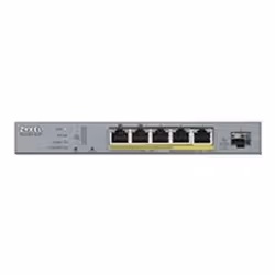 ZYXEL Commutateur 6 Port managed CCTV PoE Switch long ran