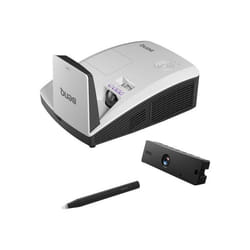 BenQ MH856UST+ vidéo-projecteur Projecteur à focale ultra courte 3500 ANSI lumens DLP 1080p (1920x1080) Compatibilité 3D Noir, Blanc