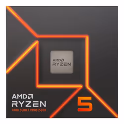 Processeur - AMD - Ryzen 5 7600X - 6 cœurs - 12 threads - 4.7 GHz