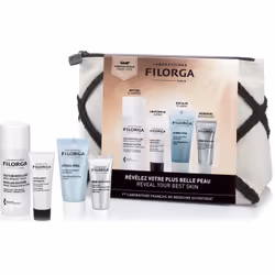 Tout le nécessaire pour une belle peau en un seul produit. Le coffret cosmétique FILORGA GIFTSET DISCOVERY ne contient pas un ...