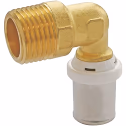 SOMATHERM FOR YOU - /5711-16-15 - Coude à sertir pour tube Multicouche Ø16 - M15/21 (1/2'') Permet de raccorder un tube Multi ...
