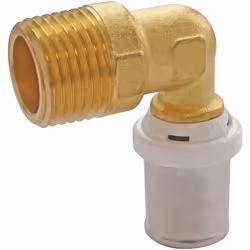 SOMATHERM FOR YOU - /5711-20-20 - Coude à sertir pour tube Multicouche Ø20 - M20/27 (3/4'') Permet de raccorder un tube Multi ...