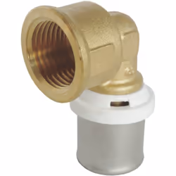 SOMATHERM FOR YOU - /5712-20-15 - Coude à sertir pour tube Multicouche Ø20 - F15/21 (1/2'') Permet de raccorder un tube Multi ...