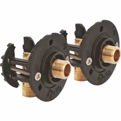 SOMATHERM FOR YOU - Système de fixation de robinet sous-Lavabo/évier pour tube PER de diamètre Ø16 - Kit complet avec raccord ...