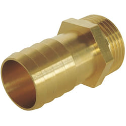 Ayor - Raccord cannelé droit - Mâle 1/2' pour tuyau d'arrosage Ø15mm
