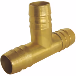 SOMATHERM FOR YOU - Té égal Laiton cannelé - Tuyau 15 ou 16 A PROPOS DE L'ARTICLE Pour Tube de diamètre intérieur 15mm ou 16m ...