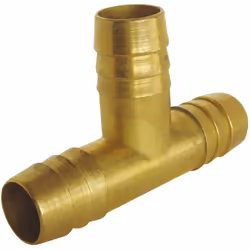 SOMATHERM FOR YOU - Té égal Laiton cannelé - Tuyau 19 ou 20 A PROPOS DE L'ARTICLE Pour Tube de diamètre intérieur 19mm ou 20m ...