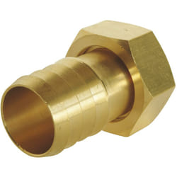 Raccord cannelé droit - Ecrou tournant 1"1/4 pour tuyau d'arrosage Ø31mm