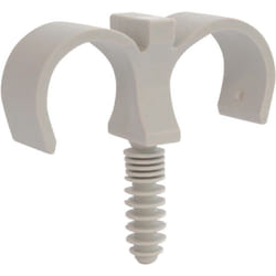 Ayor - Lot de 10 clips doubles pour tubes de D20mm