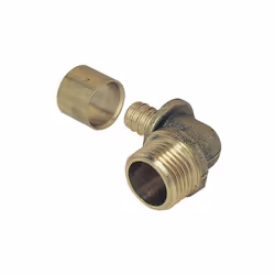 Le coude mâle de Somatherm est facile à assembler et à monter grâce à sa bague réversible avec marquage et sa tétine annelée. ...