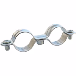 SOMATHERM FOR YOU - Collier de serrage double Ø14 - Boite de 100 - Acier nickelé A PROPOS DE L'ARTICLE Lot de 100 unités DESC ...