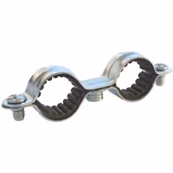 SOMATHERM FOR YOU - Collier de serrage double isophonique Ø16 - Boite de 50 - Acier nickelé A PROPOS DE L'ARTICLE Lot de 50 u ...