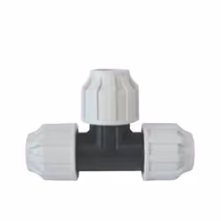 Ayor 3731-25L, Té de compression, Plastique, Noir, Blanc, 16 bar, 80 °C, 1 pièce(s)
