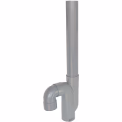 SOMATHERM FOR YOU - Siphon universel d'évacuation de machine à laver (lave linge ou lave vaisselle) - Avec bouchon de dégorge ...