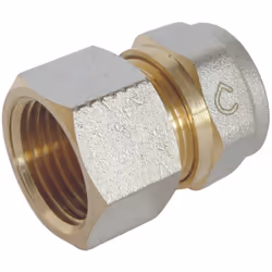 Description générale Le raccord multicouche droit à compression Ø16 - Femelle 15/21 (1/2'') de Somatherm For You est un acces ...