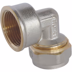 SOMATHERM FOR YOU - /3764-20-20 - Coude à compression pour tube Multicouche Ø20 - Mâle 20/27 (3/4'') Permet de raccorder un t ...