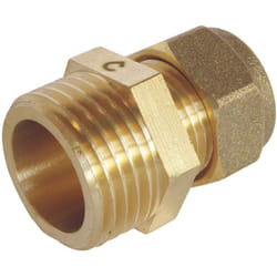 Ayor - Raccord à compression laiton tc 12 - Mâle 15/21