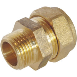 Ayor - Raccord à compression laiton tc 14 - Mâle 15/21