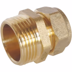 SOMATHERM FOR YOU - Raccord à compression laiton TC 16 - Mâle 15/21 A PROPOS DE L'ARTICLE Raccord en laiton. Utilisé pour uni ...