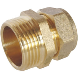 Ayor - Raccord à compression laiton tc 16 - Mâle 15/21