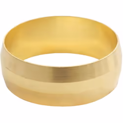 SOMATHERM FOR YOU - Bague laiton Ø10 pour raccord à compression (x5) A PROPOS DE L'ARTICLE Bague en laiton de raccord à compr ...