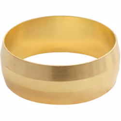 SOMATHERM FOR YOU - Bague laiton Ø12 pour raccord à compression (x5) A PROPOS DE L'ARTICLE Bague en laiton de raccord à compr ...