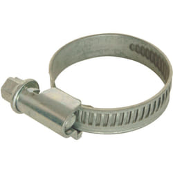 2 Colliers de serrage Acier zingué / Inox Diam. 10-16 mm Larg. 9mm