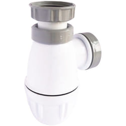 Ayor - Siphon de lavabo réglable avec joint intégré Ø32