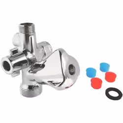 Description générale Robinet d'arrêt multifonction en laiton chromé, idéal pour une installation sous évier. Ce robinet monob ...