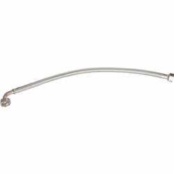 SOMATHERM FOR YOU - Flexible sanitaire raccordement écrou tournant coudé Femelle 15/21 (1/2') - écrou tournant droit Femelle  ...