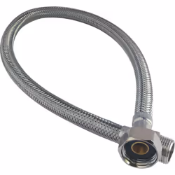 SOMATHERM FOR YOU - Flexible sanitaire raccordement Mâle droit 15/21 (1/2') - écrou tournant droit Femelle 12/17 (3/8') - Lon ...