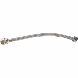 SOMATHERM FOR YOU - Flexible sanitaire raccordement droit écrou tournant Femelle 15/21(1/2") - raccord droit bicône pour tube ...
