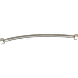 Ayor - Flexible sanitaire - Raccord 2 écrous tournants 1/2' - Longueur : 1000mm - DN10 - chrome