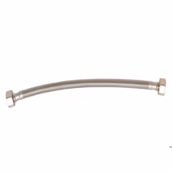 Flexible sanitaire en inox ACS DN10 - débit optimisé - L 70cm - femelle droite - écrou tournant 3/4 - AXIS