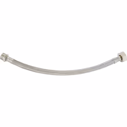 SOMATHERM FOR YOU - Flexible sanitaire raccordement droit Mâle 15/21 (1/2') - écrou tournant droit Femelle 15/21 (1/2') - Lon ...