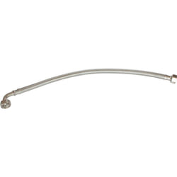 Axis - Flexible sanitaire - Double écrou tournant 3/4' dont 1 coudé - l = 500mm - DN10 - chrome